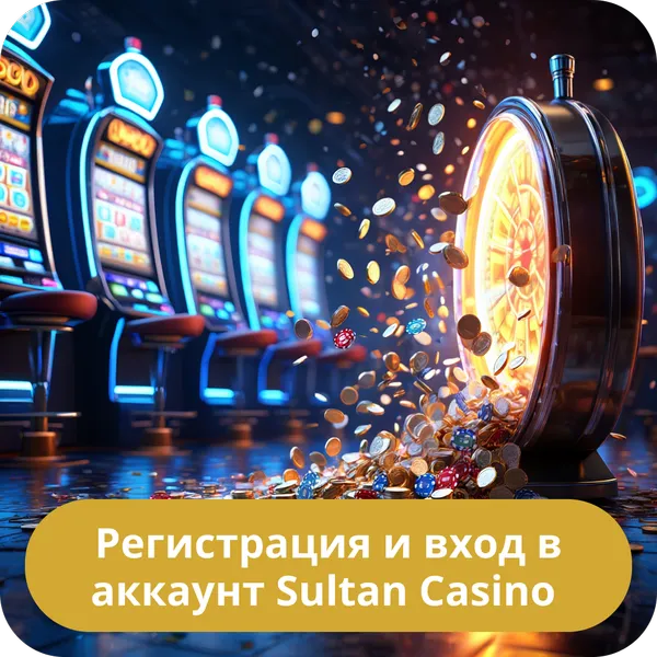 Регистрация и вход в аккаунт Sultan Casino
