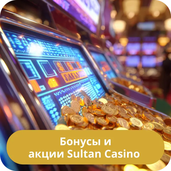 Бонусы и акции Sultan Casino